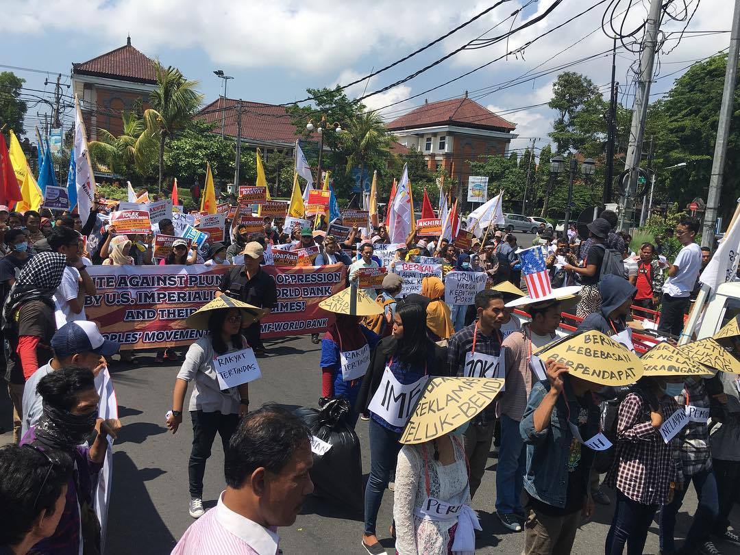 Protest March against IMF WB