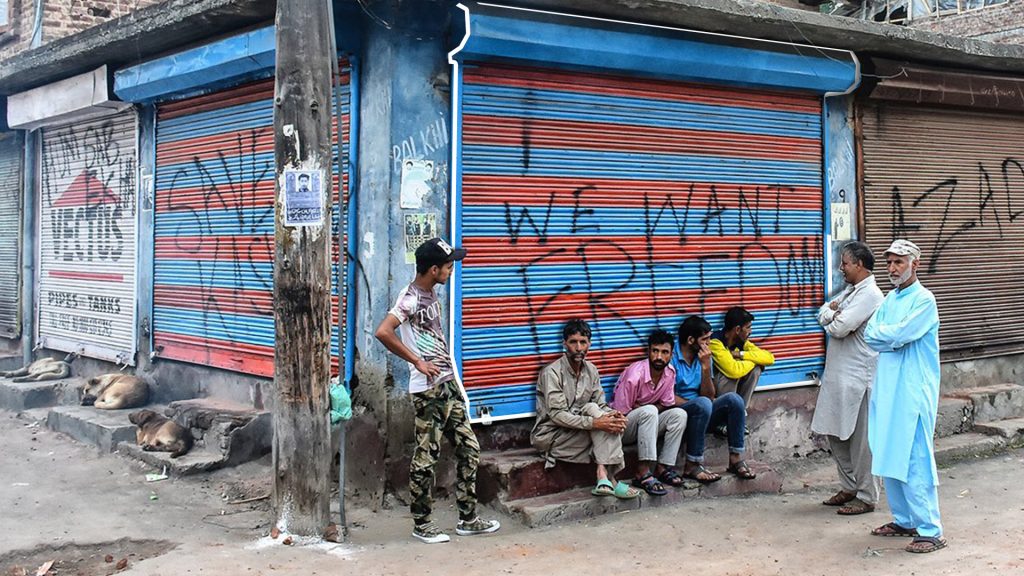 An average of about 20 protests per day against Indian rule have taken place in Indian administered Kashmir in the first six weeks despite a security lockdown imposed by India to put down the unrest after August 5.