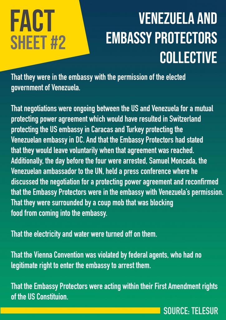 Venezuela and Embassy Protectors Collective_Fact sheet2