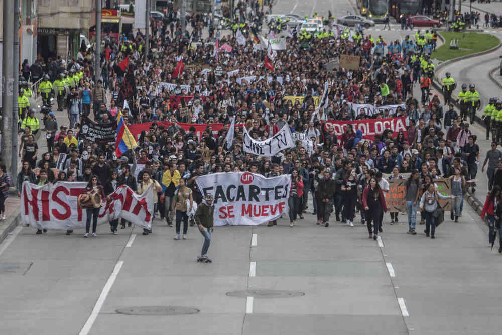 Colombia Students Protests
