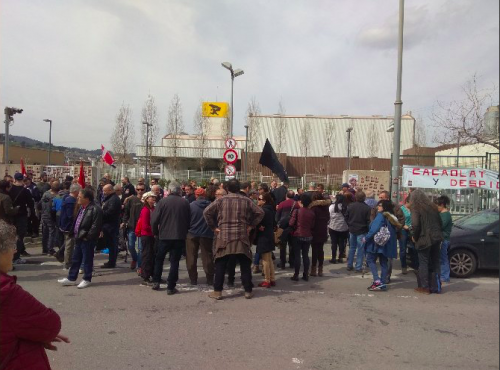 Cacaolat workers' strike