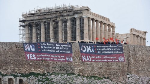 Protests against Prespes Agreement in Greece