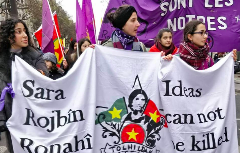15,000 take to the streets in Paris in memory of murdered Kurdish activists