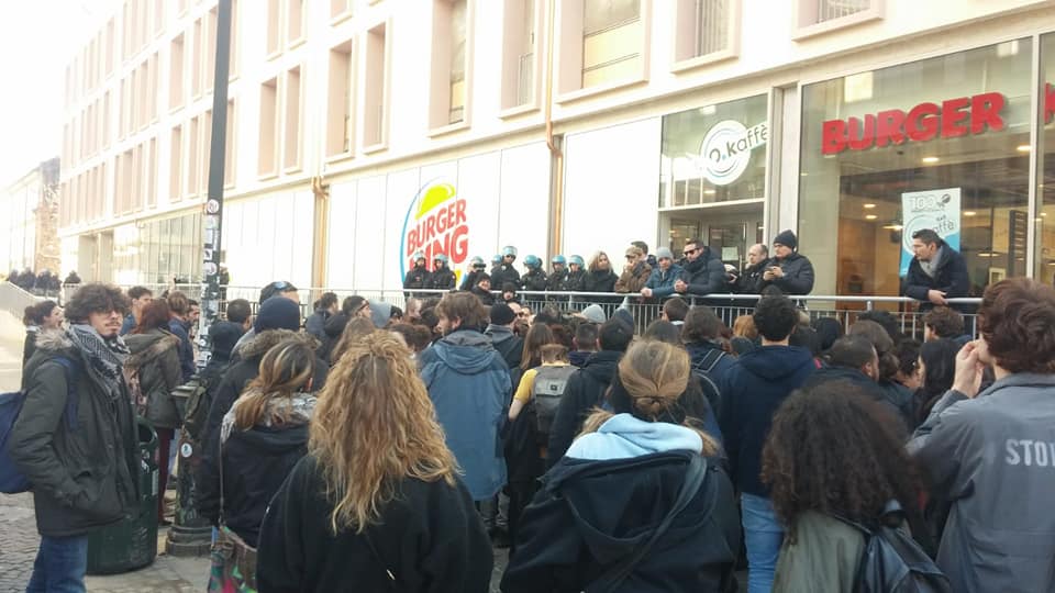 Turin protest