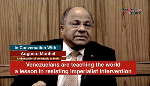 Augusto Montiel Venezuela Ambassador
