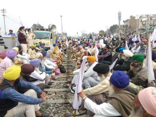 Farmers' protest in Punjab