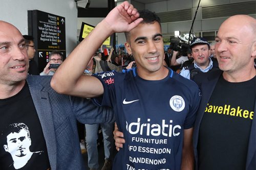 Dissident Bahraini footballer Hakeem al-Araibi released from detention ...