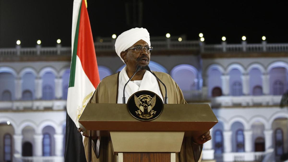 Omar Al-Bashir declaring emergency