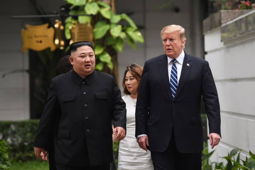 Hanoi Summit Kim and Trump