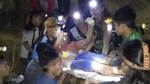 Indonesia Sulawesi mine collapse