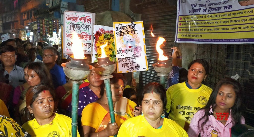 Kolkata sex workers rally