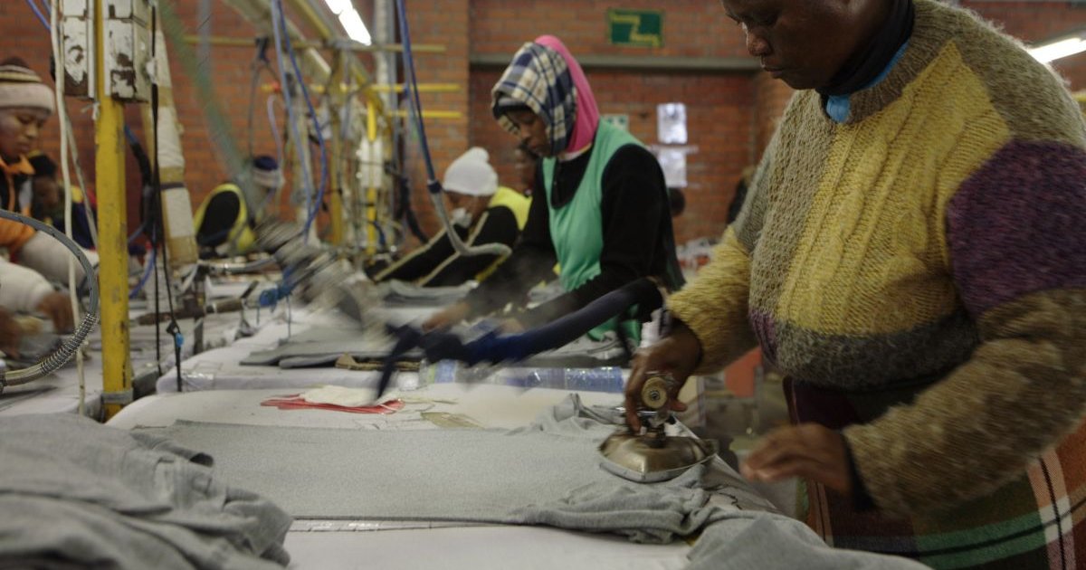 Lesotho garment workers