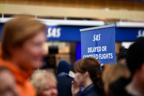 Sweden pilots strike