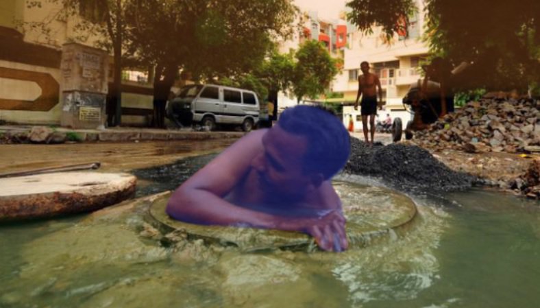 Manual scavenging India