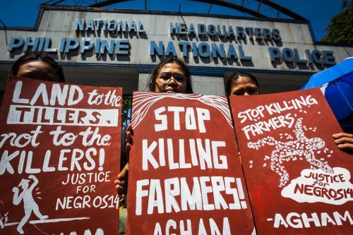Filipino Activists Call For An International Day Of Outrage Against Massacre Of Farmers 