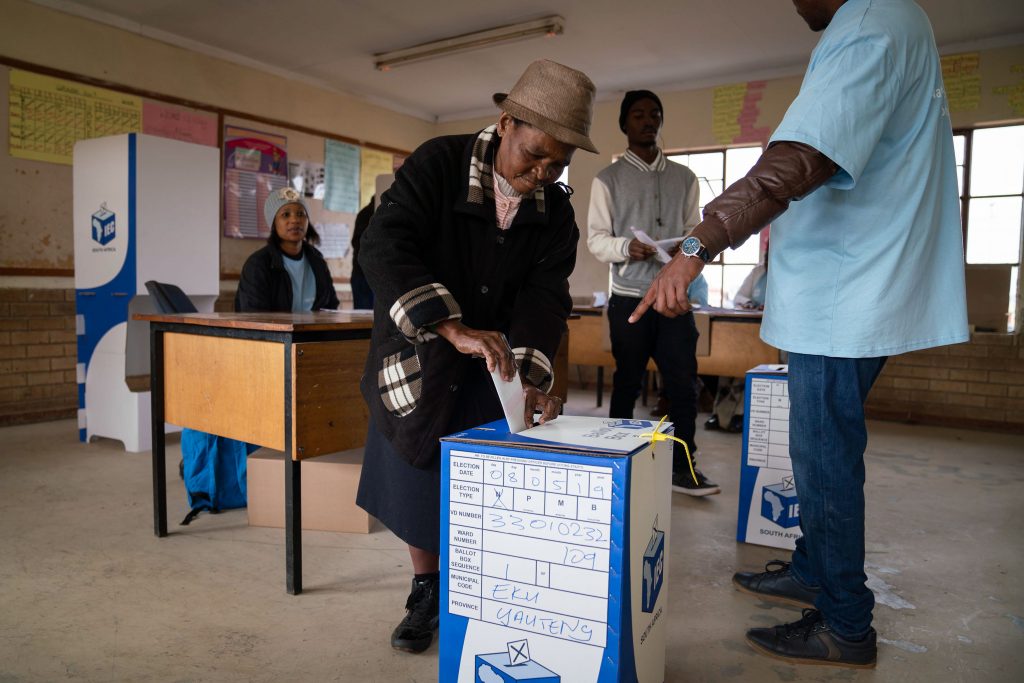 latest news on south africa elections today