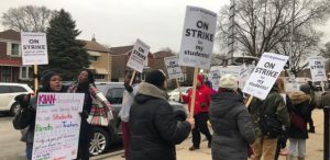 Charter school teachers go on strike in Chicago, demanding fair wages ...