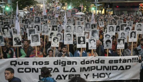 Thousands marched to demand justice for the victims of Uruguay’s last ...