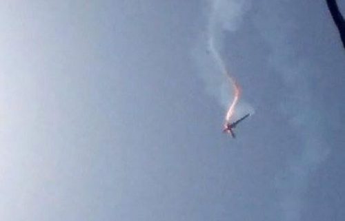 Iran shoots down drone