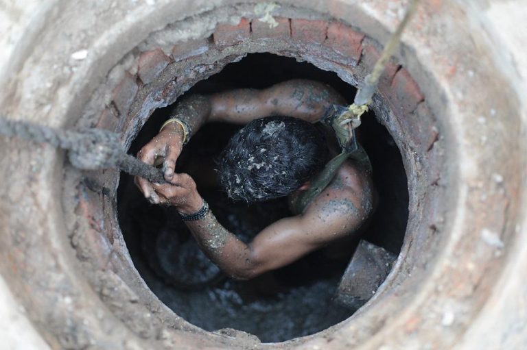 Manuel scavenging in India