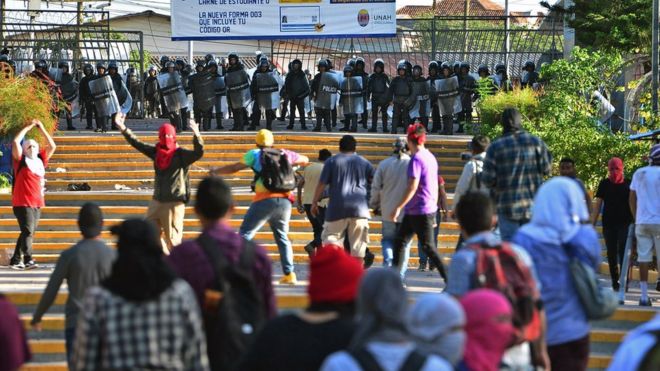 Honduran students resist attacks by military police : Peoples Dispatch