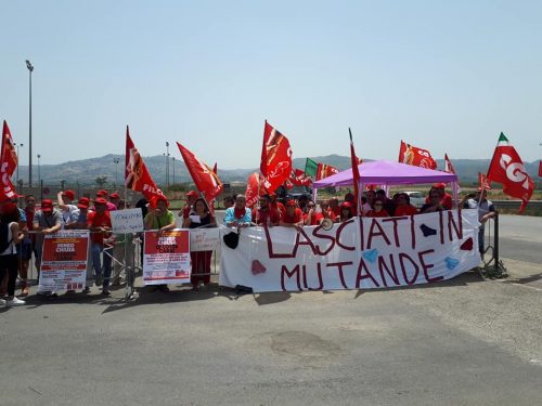Migrant centre Italy