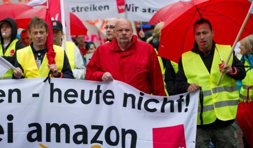 Amazon protests germany