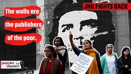 The Walls are publishers of the poor_JNU wall posters