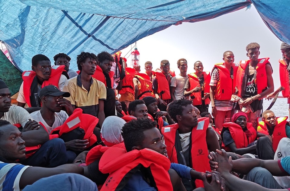 Migrants Ship Italy