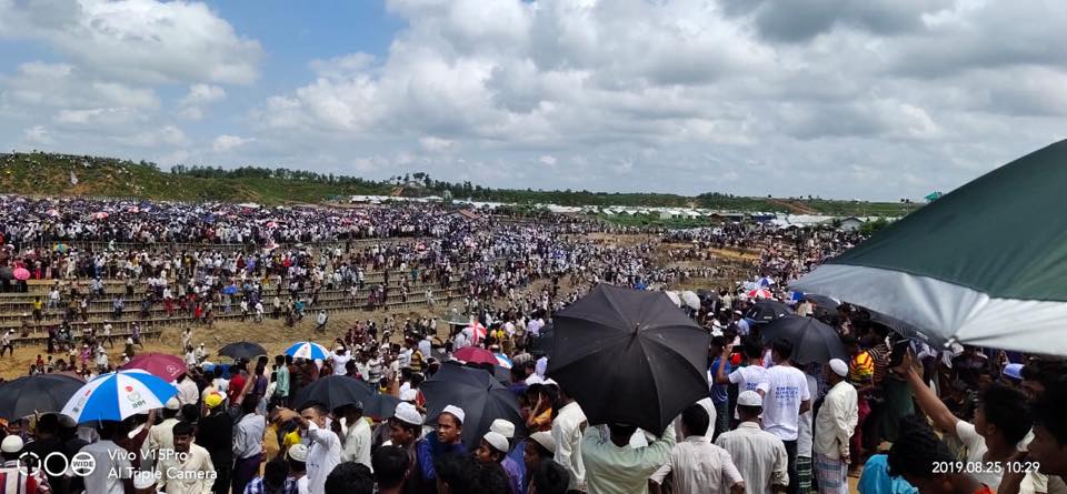 Rohingyas Protest