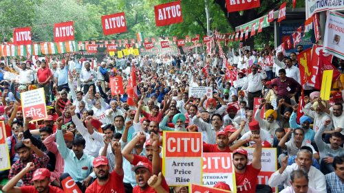 Why are millions of Indian workers preparing for a national strike on January 8?