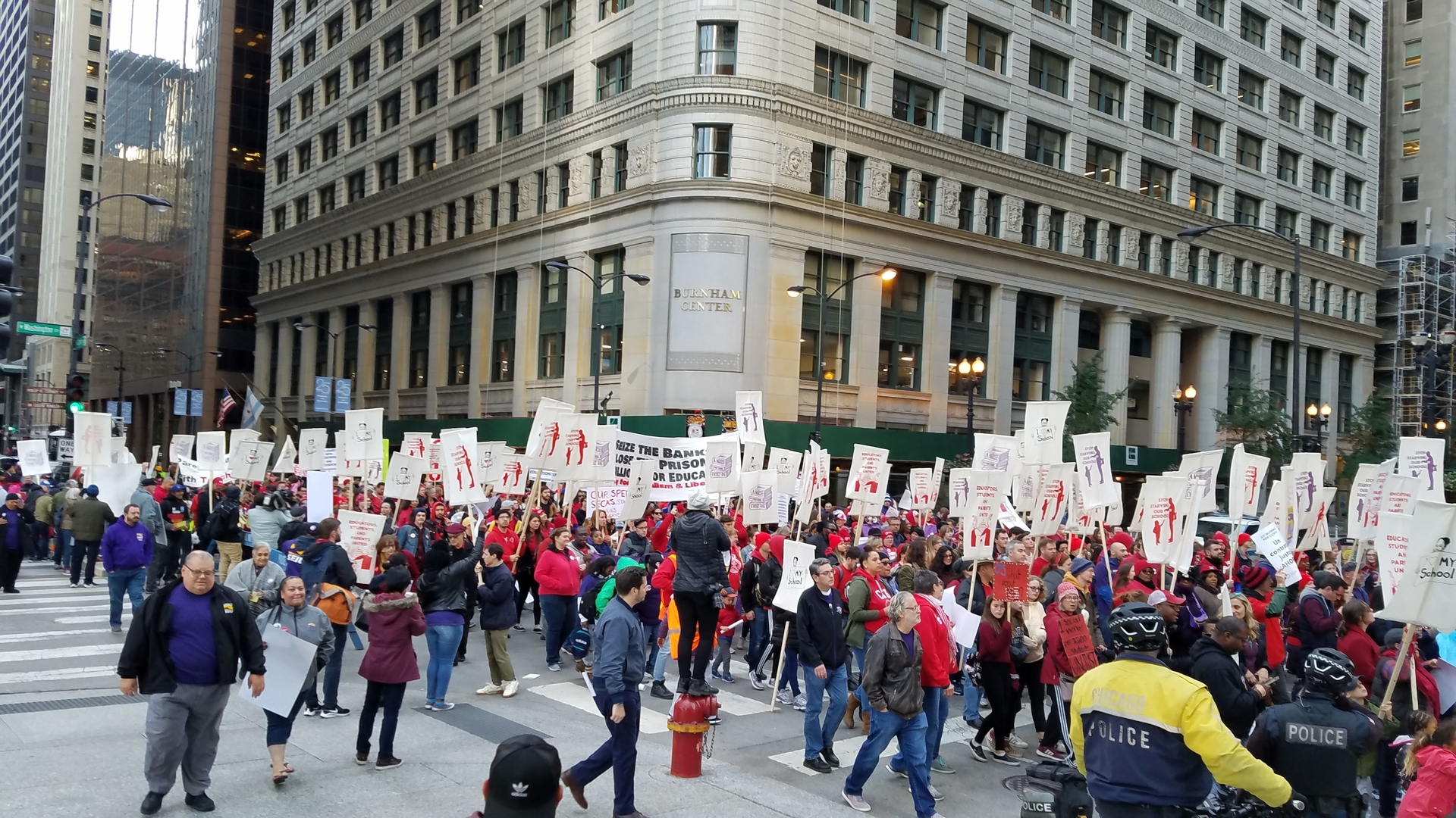 Over 30,000 teachers, support staff strike in Chicago seeking fairer education system