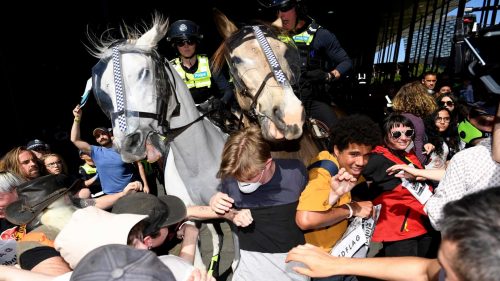 Australia mining protests