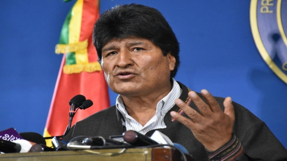 Evo Morales resigned