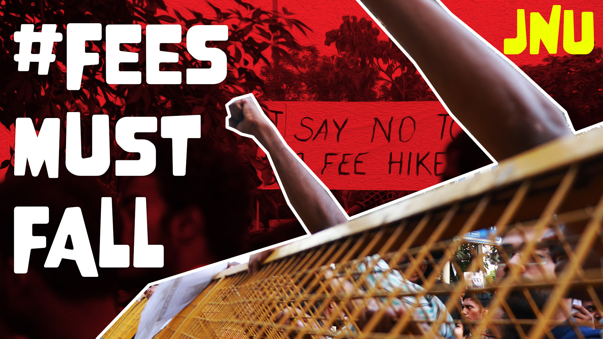 #FeesMustFall, JNU protest against fee hike