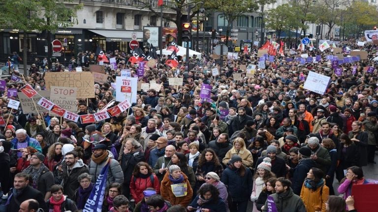 Massive demonstrations held in France against femicide : Peoples Dispatch