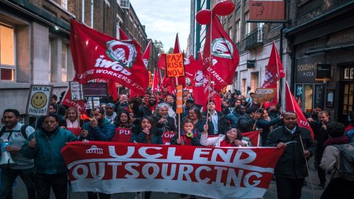 UCL UK protests