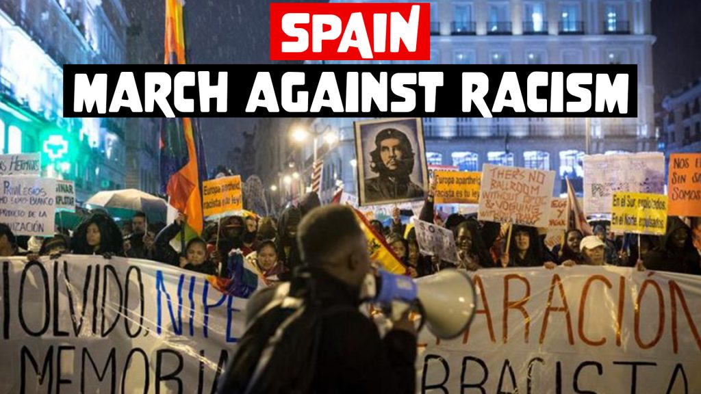 Spain March Against Racism 1024x576 