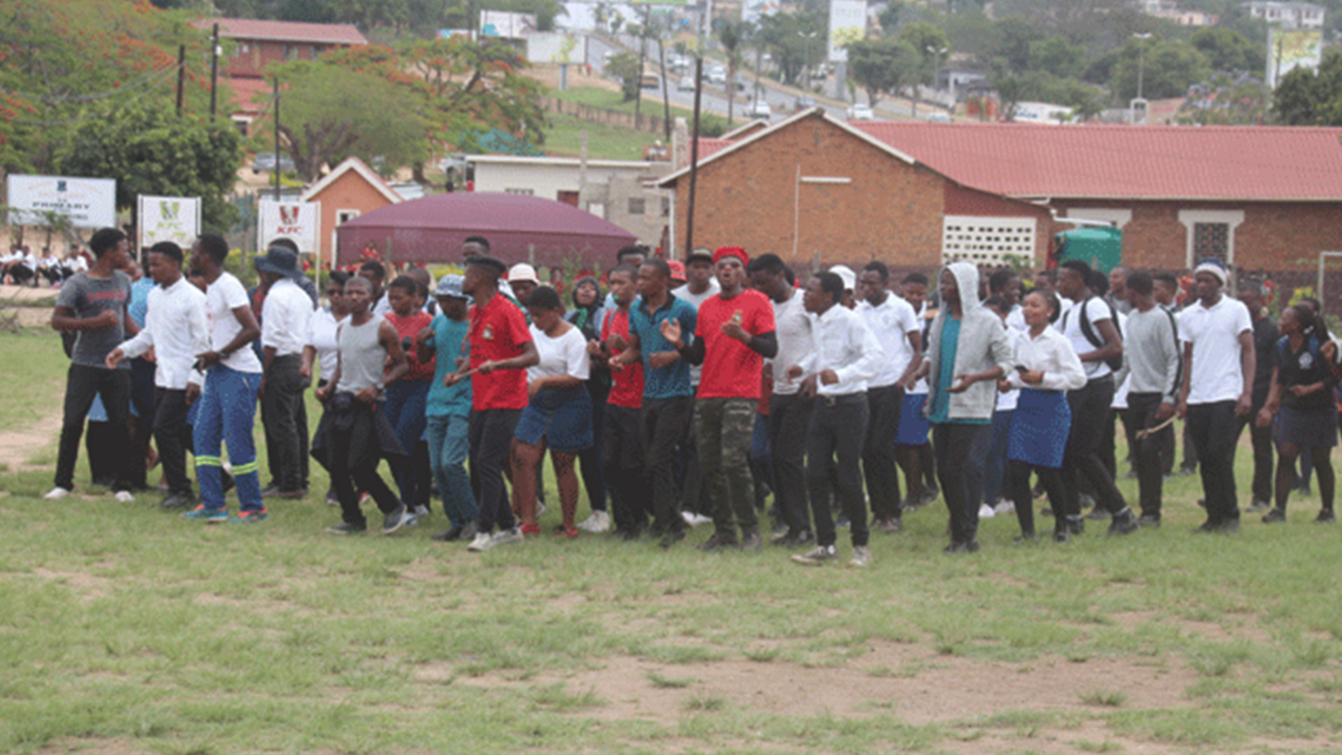 Swaziland Students protest