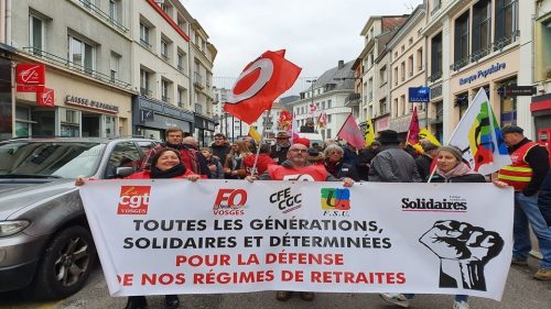 Pension reforms France