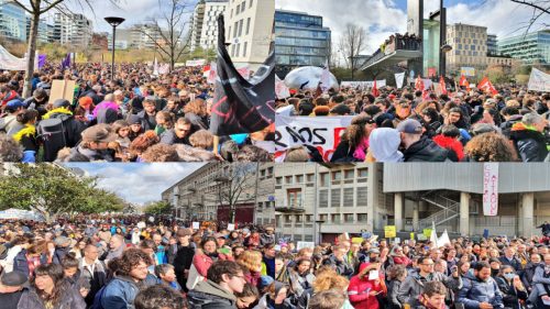 France researchers protest