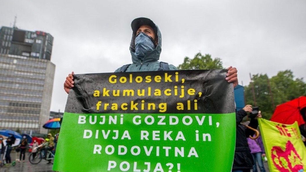Levica Protest- Slovenia