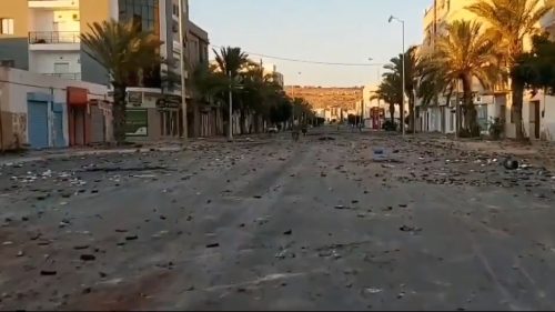 Tunisia Tataouine protests for jobs