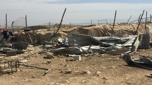 Israel demolishes Palestinian structures