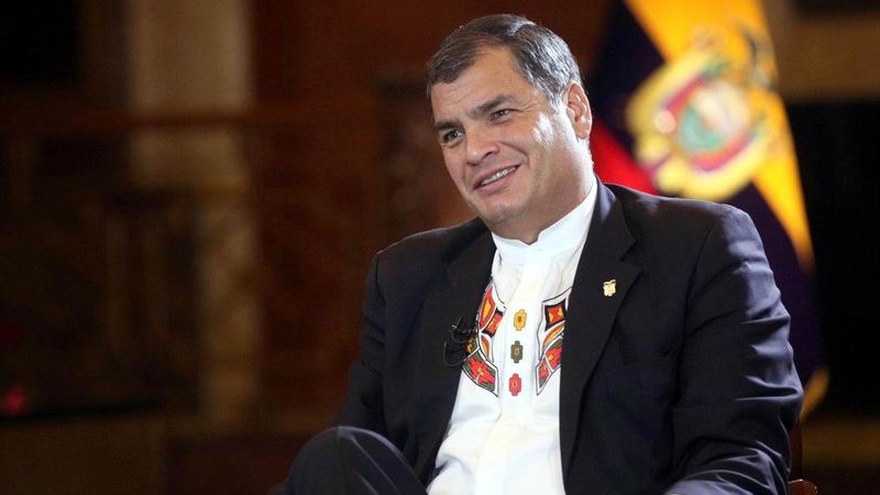 Former Ecuadorian President Rafael Correa was spied on by Spanish ...