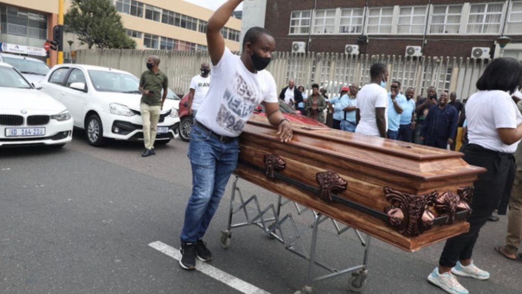 South African govt. bends after funeral undertakers’ strike overwhelms