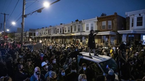 Protest against Police shooting US