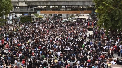 Thai protesters