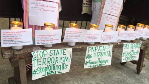 Philippines indigenous deaths