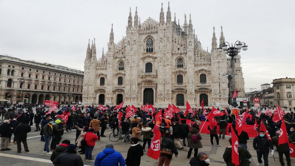 Italian workers and students stage countrywide protests : Peoples Dispatch
